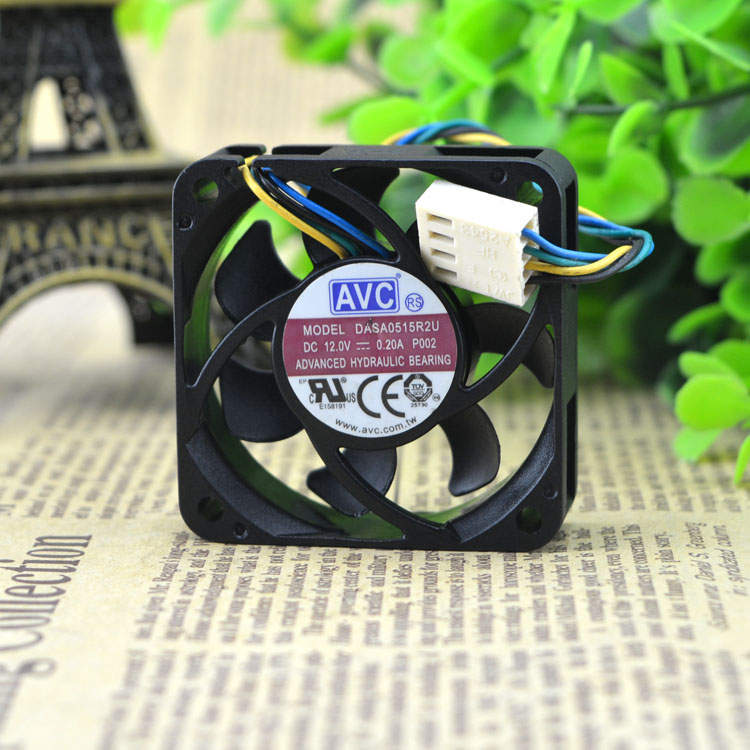 Original AVC DASA0515R2U Cooling Fan 12V 0.2A 2.4W 4wires DASA0515R2U Fans